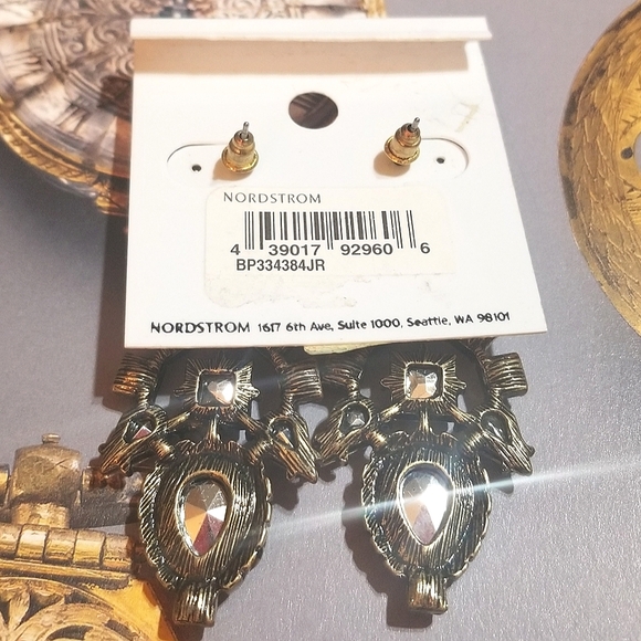 NWT Nordstrom BP Long Statement Earrings - Picture 4 of 5